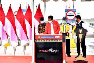 Presiden Resmikan Tol Palembang, Bakahuni – Palembang Cukup 3,5 Jam