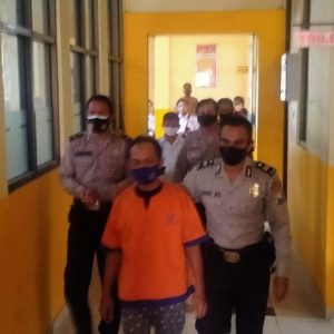 Setubuhi Anak Tirinya, Kodir Di Amankan Polsek Rogojampi