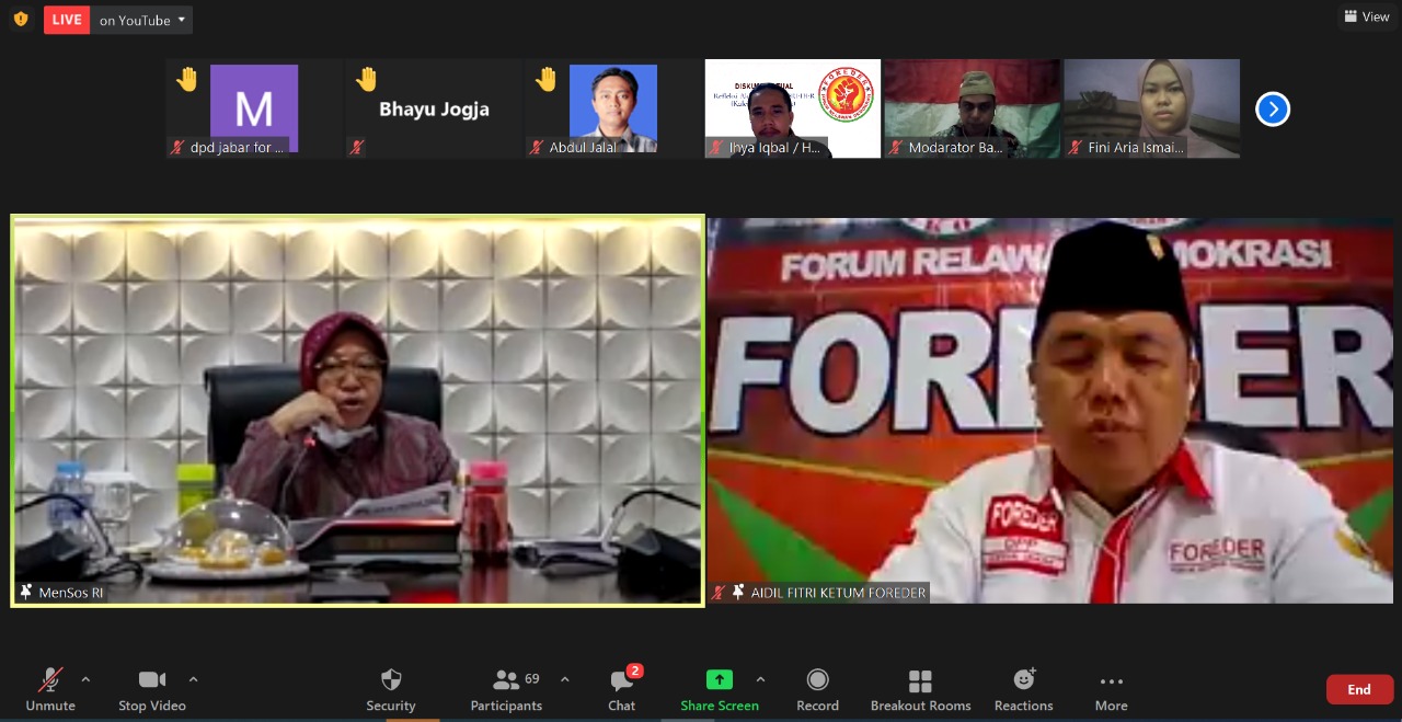 Aidil Fitri Kordinator ARJ Kecam Pro Anies dan Rizal Ramli Yang Nyinyir ke Bu Risma