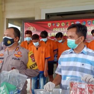 Dua Pekan Polresta Banyuwangi Amankan 19 Tersangka Kasus Narkoba
