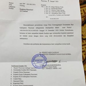 SE Plt Asisten Pemkab Pasuruan Bikin Resah Warga Beji