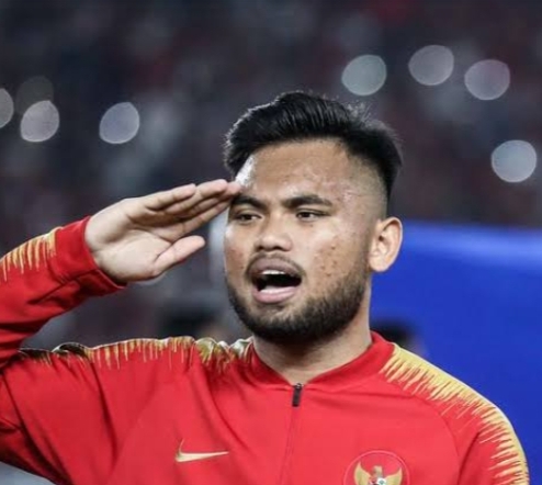 Pemain Timnas Sepakbola Saddil Ramdani Daftar Prajurit TNI AL
