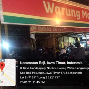 Warkop Giras, Main Kucing-Kucingan Dengan Petugas Patroli PPKM