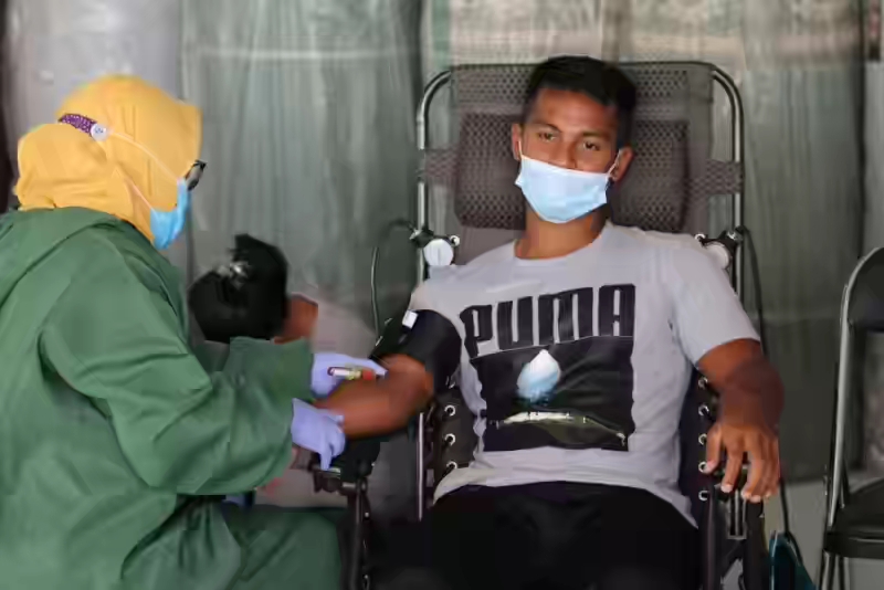 PMI Gandeng KONI Jatim Atlit Penyitas 19 Donorkan Plasma Konvalesen