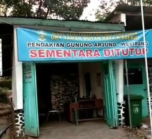 Pendakia Arjuno-Welirang Ditutup Sementara