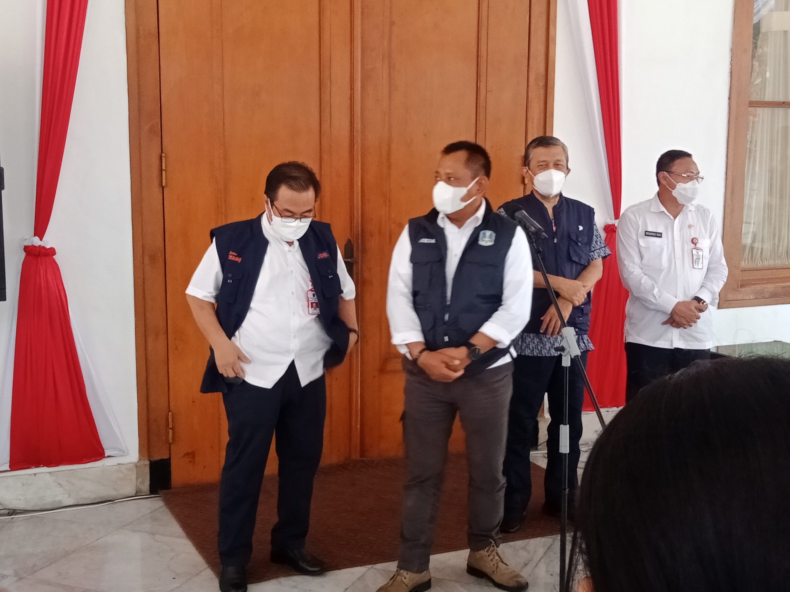 Pemprov Jatim Lakukan Vaksinasi di Grahadi Kamis Pagi  