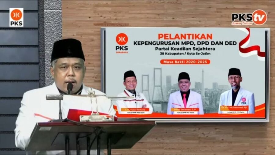 38 DPD PKS Jatim Dilantik Serentak