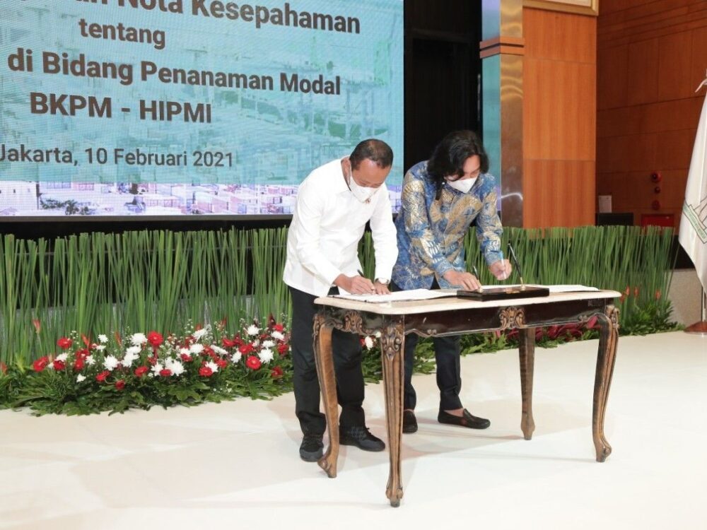 BKPM Gandeng HIPMI Fasilitasi Kemitraan Investor Besar dengan UMKM