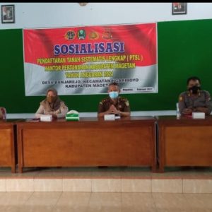 Kantor ATR/BPN Magetan Gelar Sosialisasi Program PTSL 2021 Kantor ATR/BPN Magetan Gelar Sosialisasi Program PTSL 2021