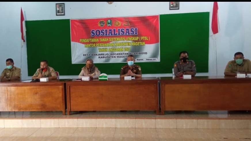Kantor ATR/BPN Magetan Gelar Sosialisasi Program PTSL 2021