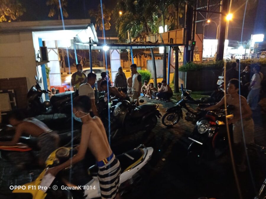Resahkan Warga, Polantas Rasia Balap Liar, Puluhan Motor Diamankan