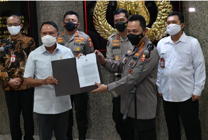 Polri Izinkan PSSI Gelar Turnamen Pramusim Piala Menpora