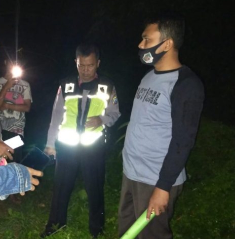Warga Plososari Temukan Bayi Terbungkus Daun