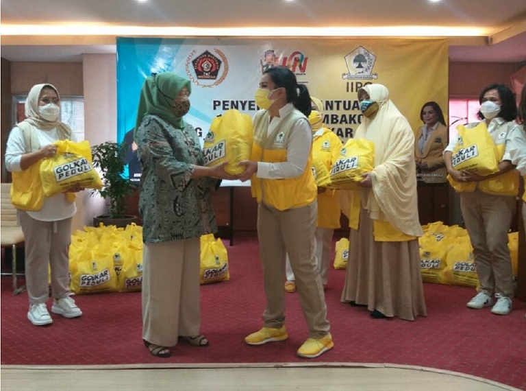 HPN 2021, IIPG Bantu 1000 Paket Sembako untuk Insan Media