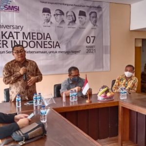 HUT ke-4 SMSI: Berlangsung Sederhana, Diisi Cerita Sukses Tokoh Pers