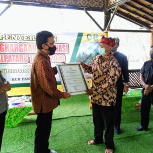KUB Pantai Rejo Mendapatkan Penghargaan Nominasi Kalpataru