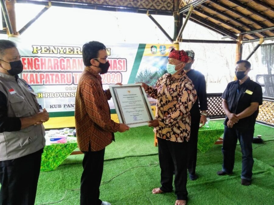 KUB Pantai Rejo Mendapatkan Penghargaan Nominasi Kalpataru