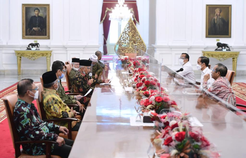 Presiden Terima Kedatangan TP3 Enam Laskar FPI yang Dibunuh