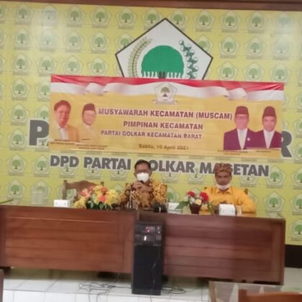 Golkar Magetan Gelar Musyawarah Kecamatan Serentak