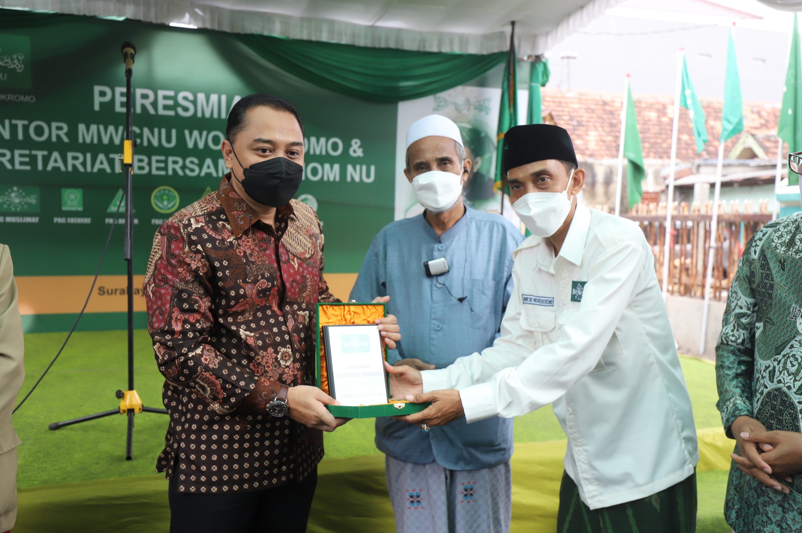 Eri Berharap Kantor MWC NU dapat Menggerakkan Ajaran Ahlussunnah Wal Jamaah