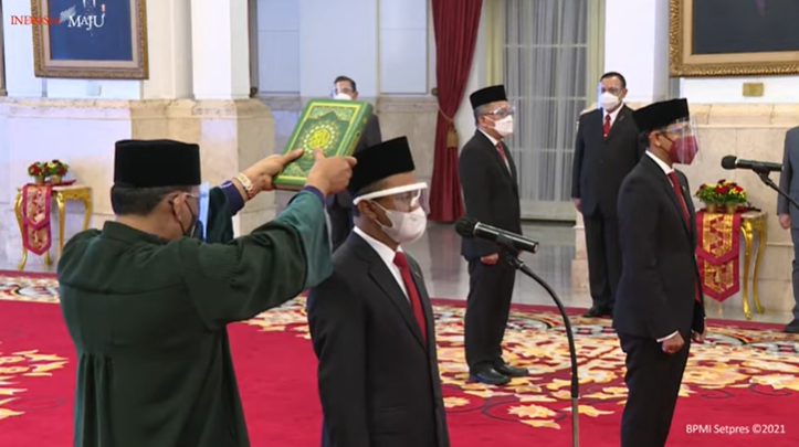 Spekulasi Berakhir, Jokowi Lantik 2 Menteri
