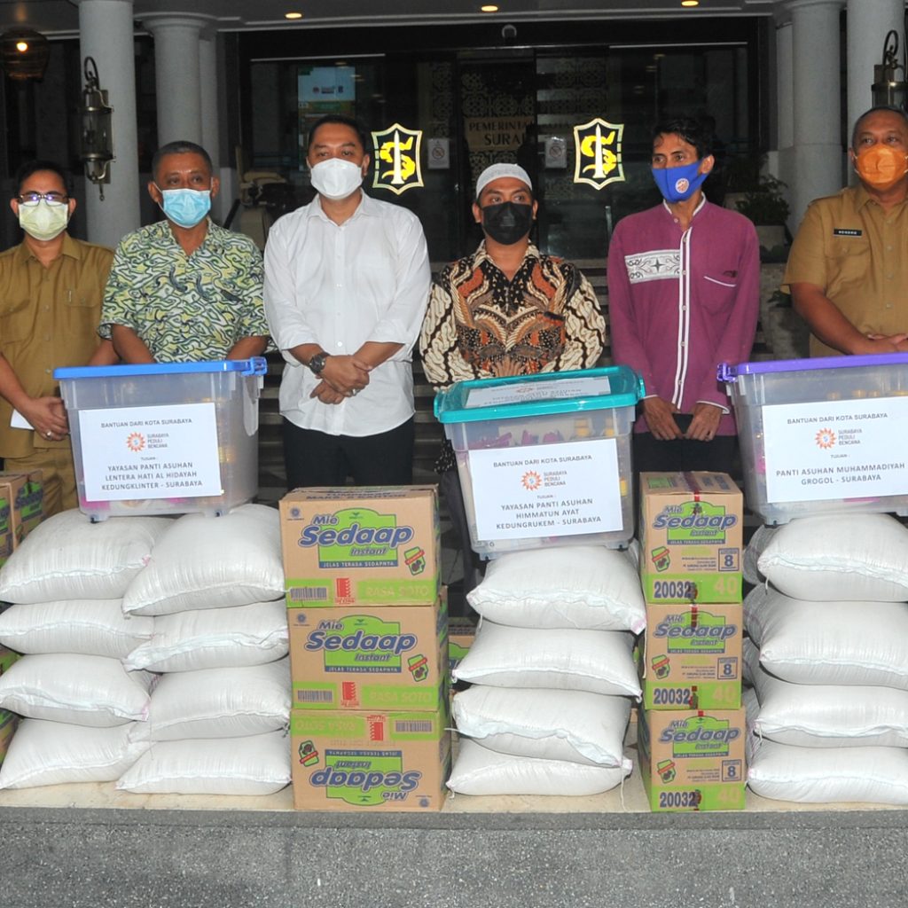 Sambut Ramadan, Pemkot Surabaya Berikan Bantuan 29 Panti Asuhan