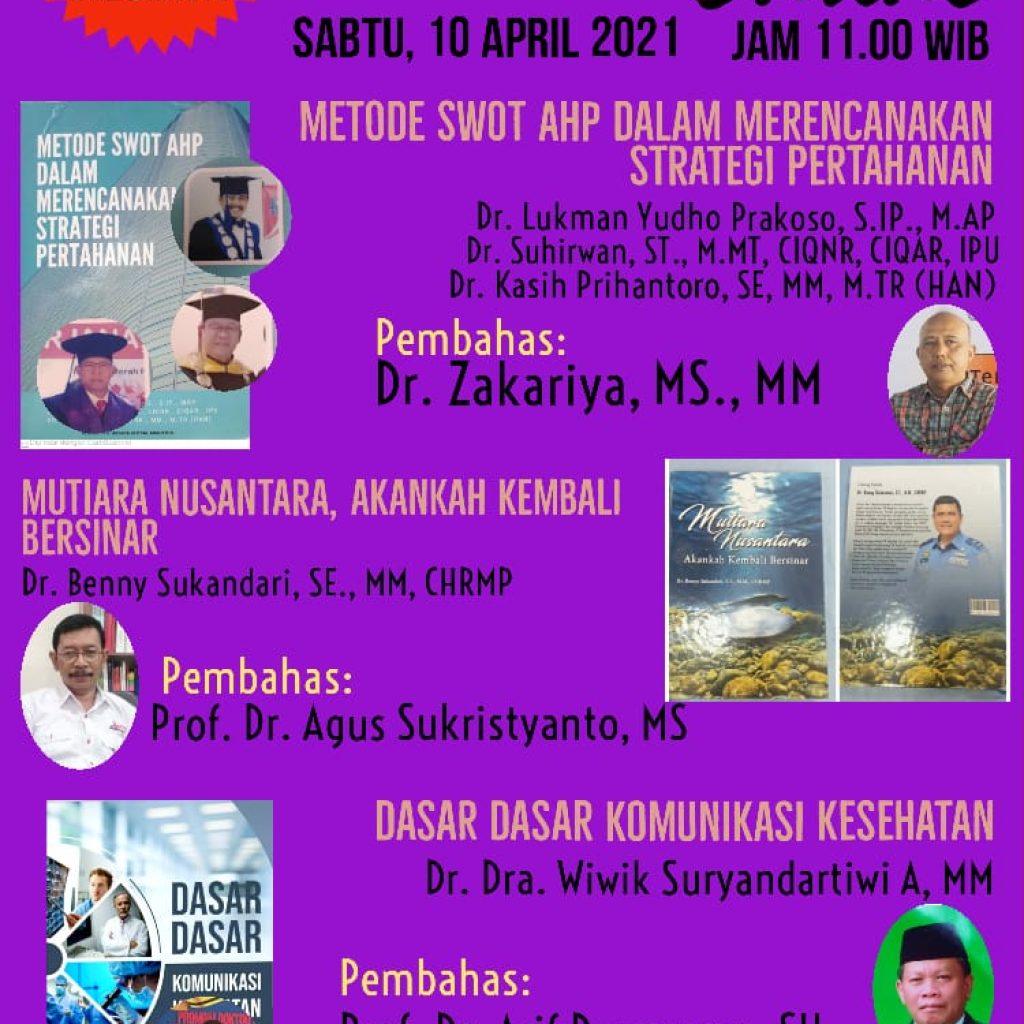 Ketua DIA Untag Surabaya Dr. Kodrat Sunyoto: Ini Bentuk Pengabdian Intelektual