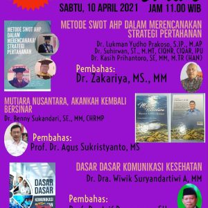 Ketua DIA Untag Surabaya Dr. Kodrat Sunyoto: Ini Bentuk Pengabdian Intelektual