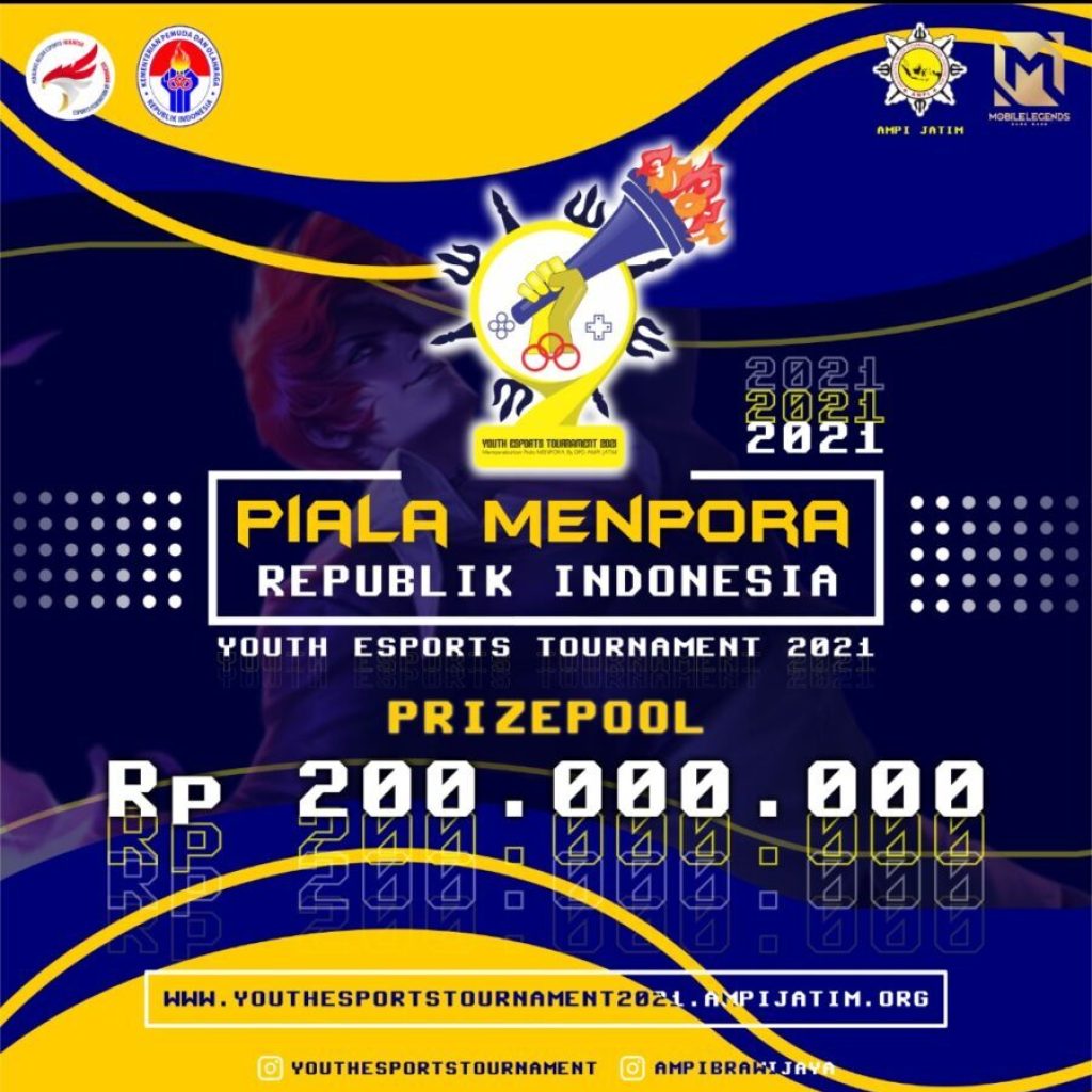 Tournament Esports Piala Menpora, Dua Hari Selesaikan 3000 Pertandingan