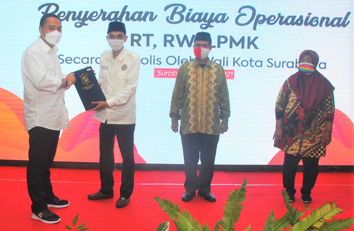 Mantab! Eri Naikkan Dana Operasional RT, RW dan LPMK