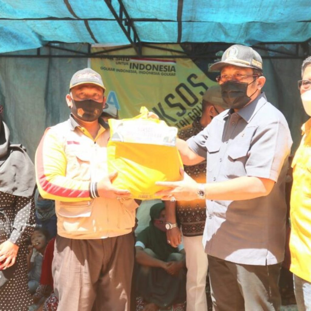 Golkar Peduli Gempa, Bantu Pembangunan Musholla & Rumah Penduduk di Lumajang