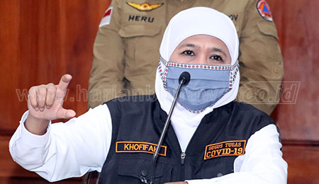 Covid Pada Anak Meningkat Tajam, Gubernur Khofifah Minta Orang Tua Awasi Ketat Anak anaknya