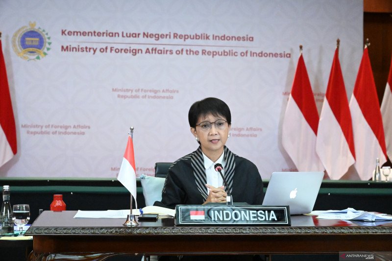 Indonesia akan terus dukung perjuangan Palestina: Menlu RI