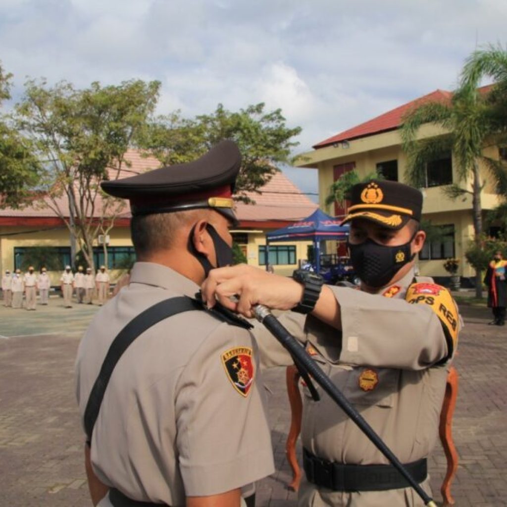 Kapolres Magetan Pimpin Sertijab Kasat Reskrim