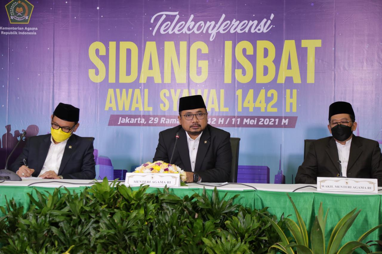 Pemerintah Tetapkan Idul Fitri Kamis 13 Mei 2021