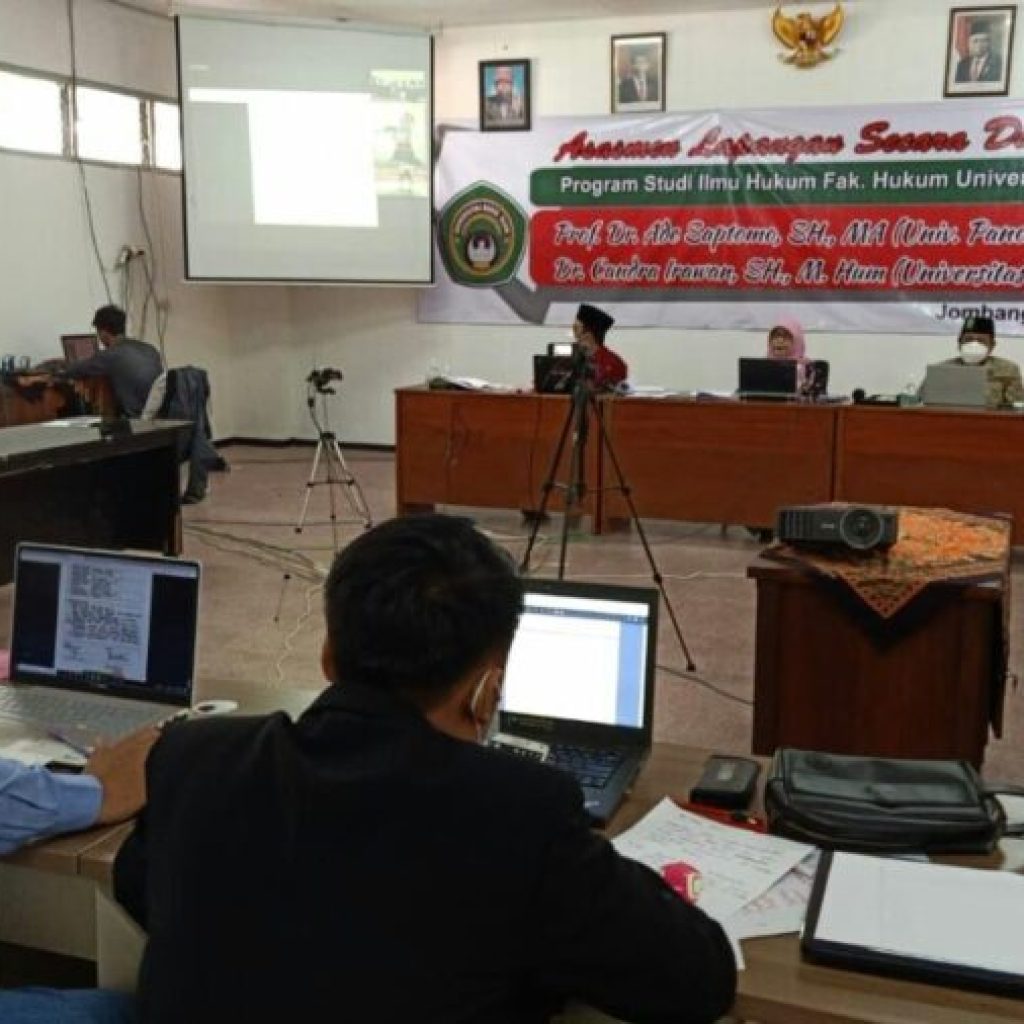 Kejar Akriditasi, FH UNDAR Asesmen Lapangan Daring