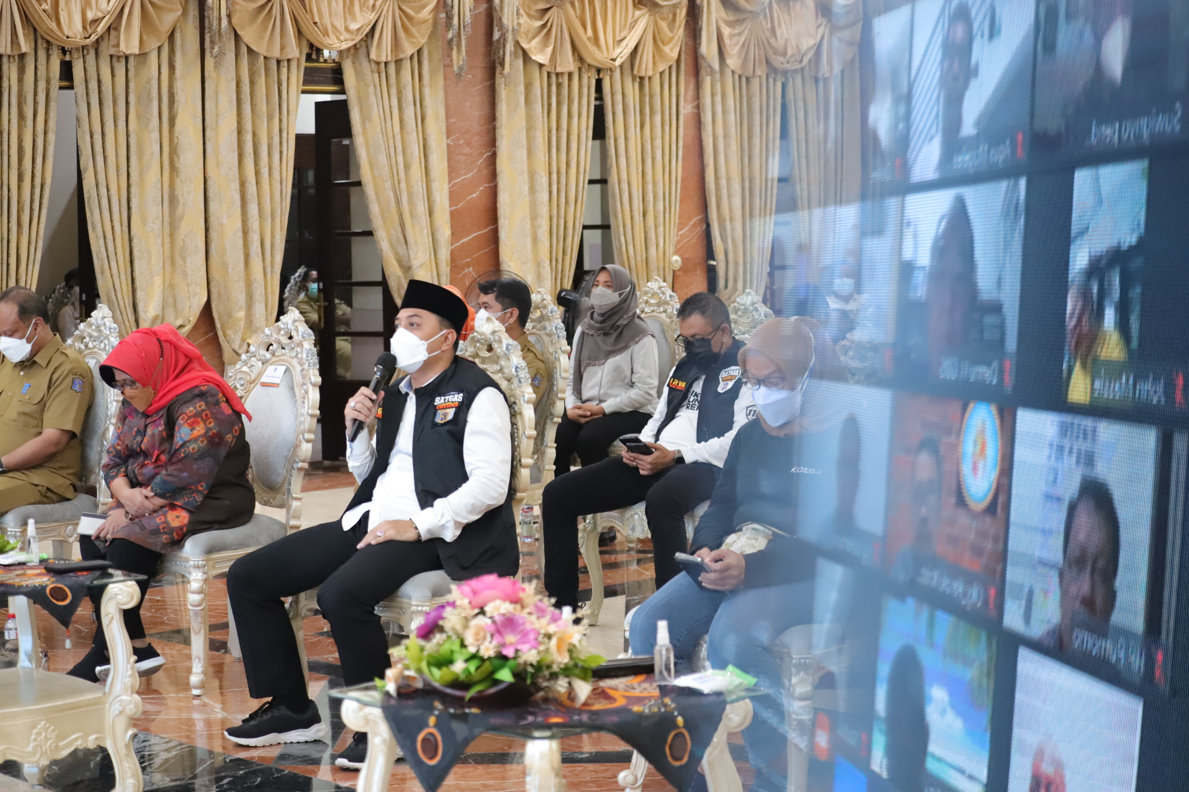 Wali Kota Gandeng Tokoh Agama Doakan Surabaya dan Sosialisasikan Prokes