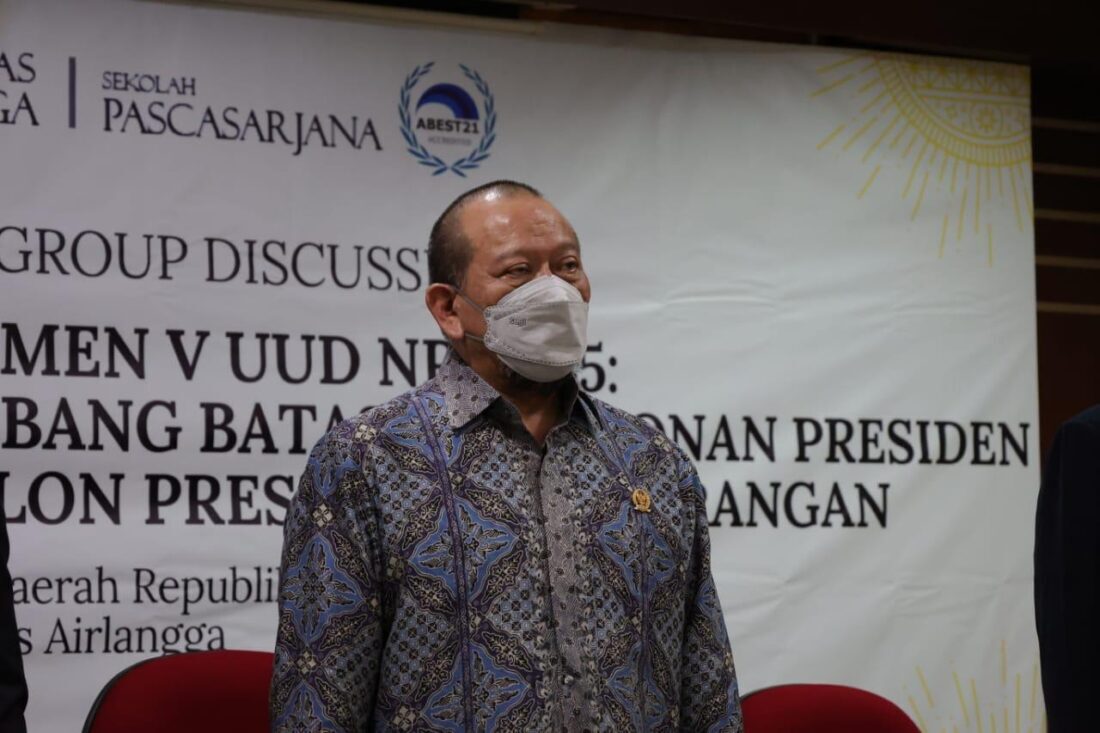 Ketua DPD RI Kritisi Tambang Emas Sangihe Dan Minta Dengar Masukan Pakar