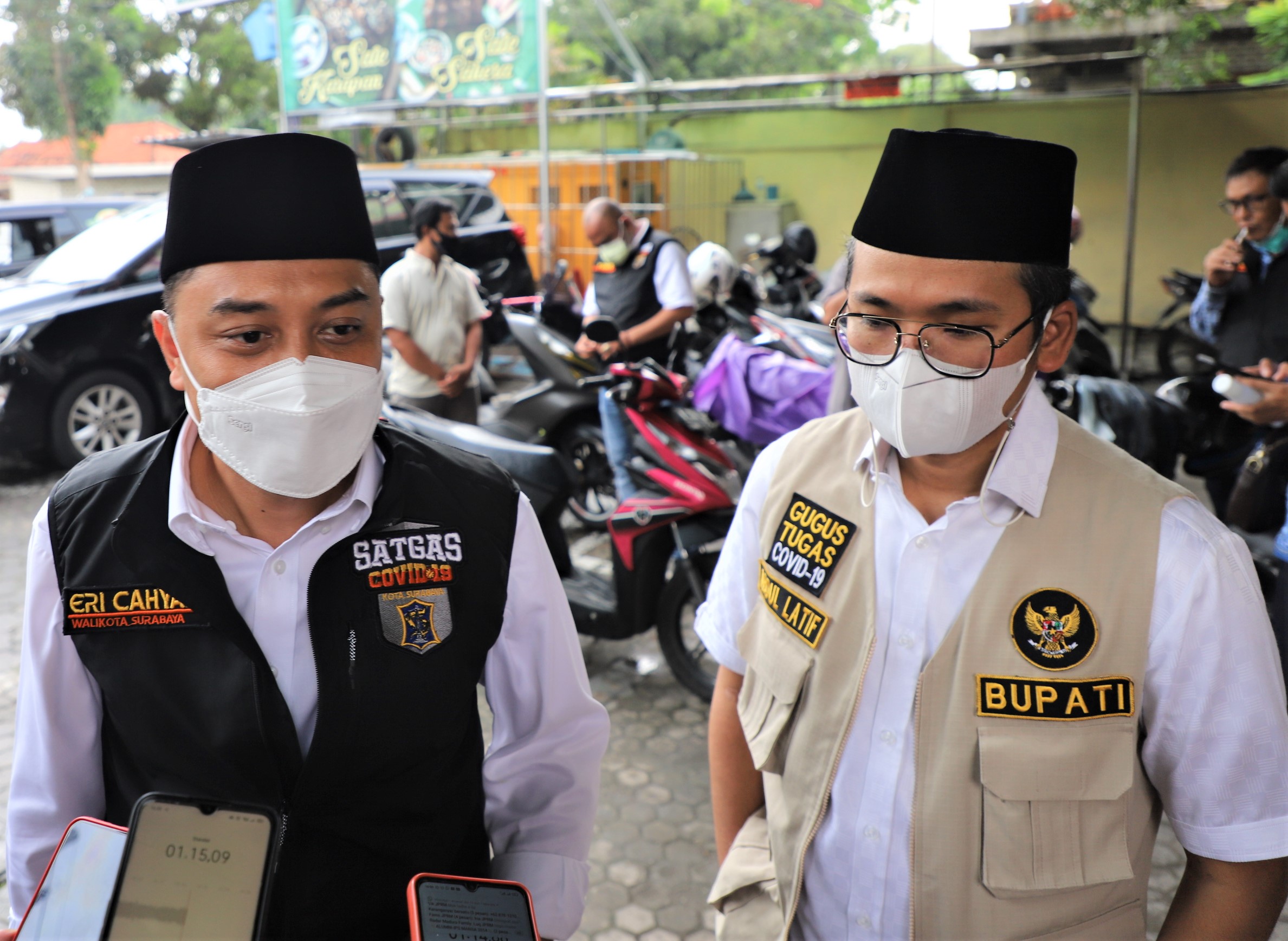 Temui Bupati, Eri Cahyadi Bantu Penanganan Covid-19 Bangkalan