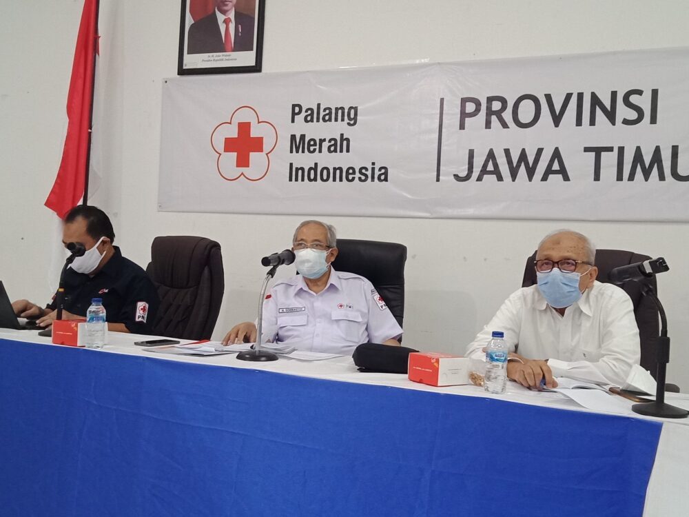 PMI Jatim Rakor Kesiapsiagaan Wilayah Rentan Bencana Gempa & Tsunami