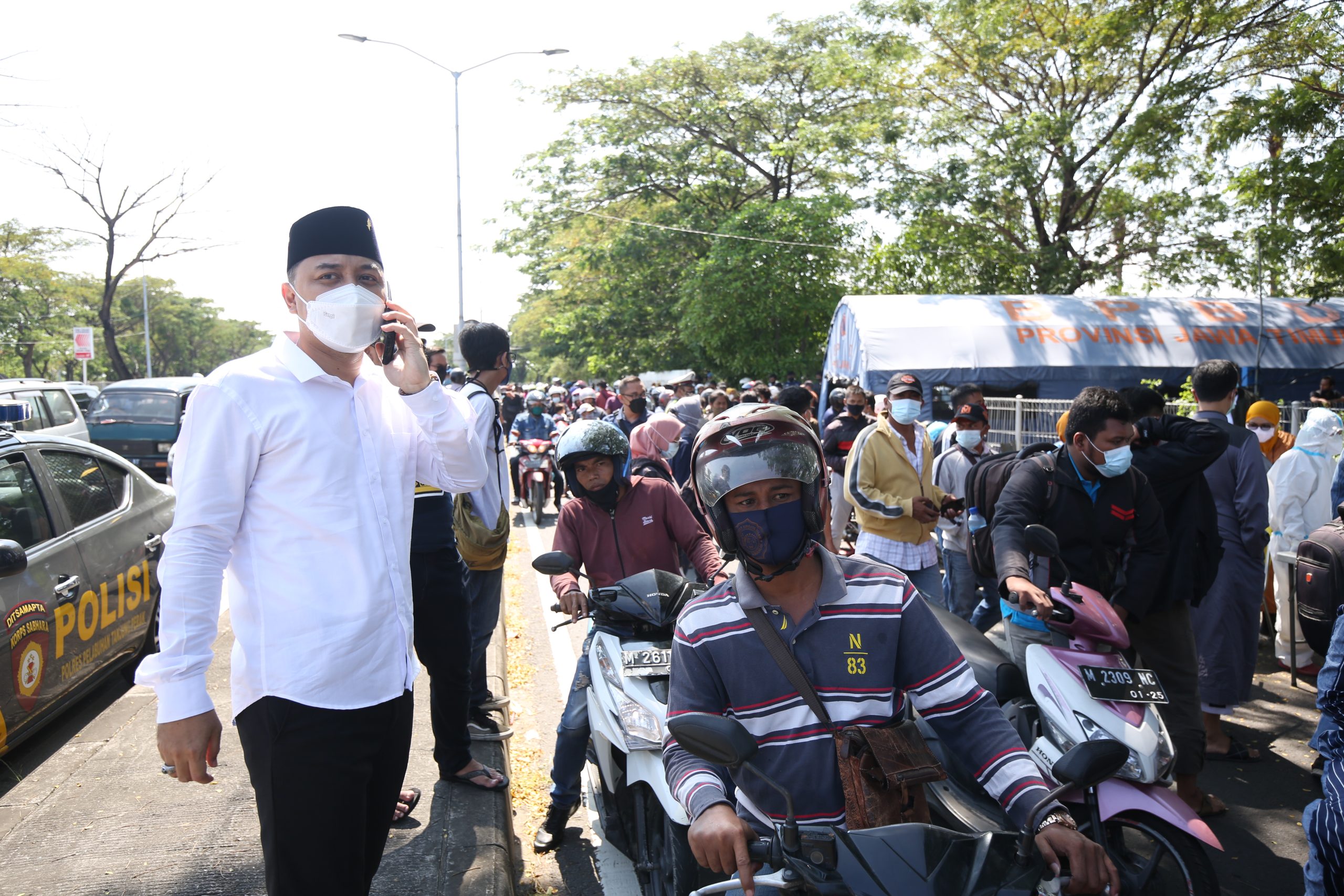 Ngeri! Tes Antigen di Suramadu 70 Pengendara Positif Covid-19
