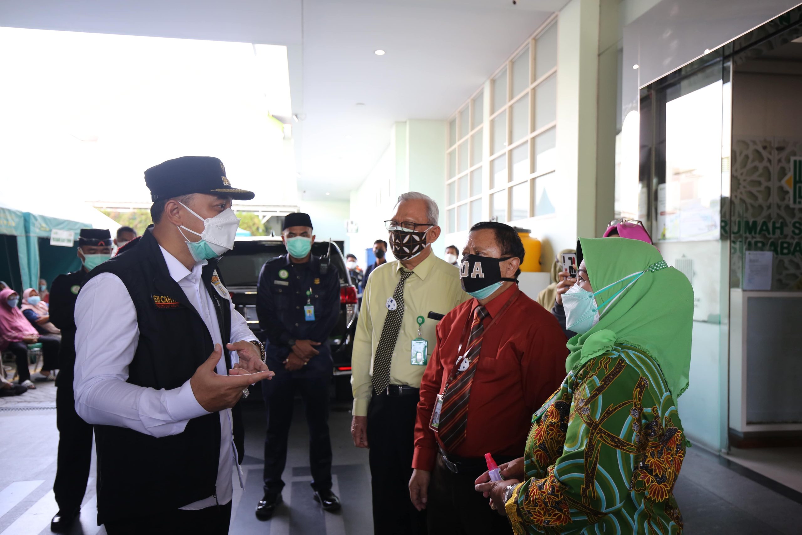 Pastikan Ketersediaan BOR, Eri Tinjau Empat Rumah Sakit