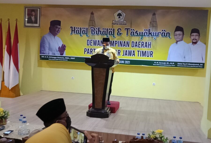 Begini Cara M Sarmuji Ajak Kadernya Pandai Bersyukur