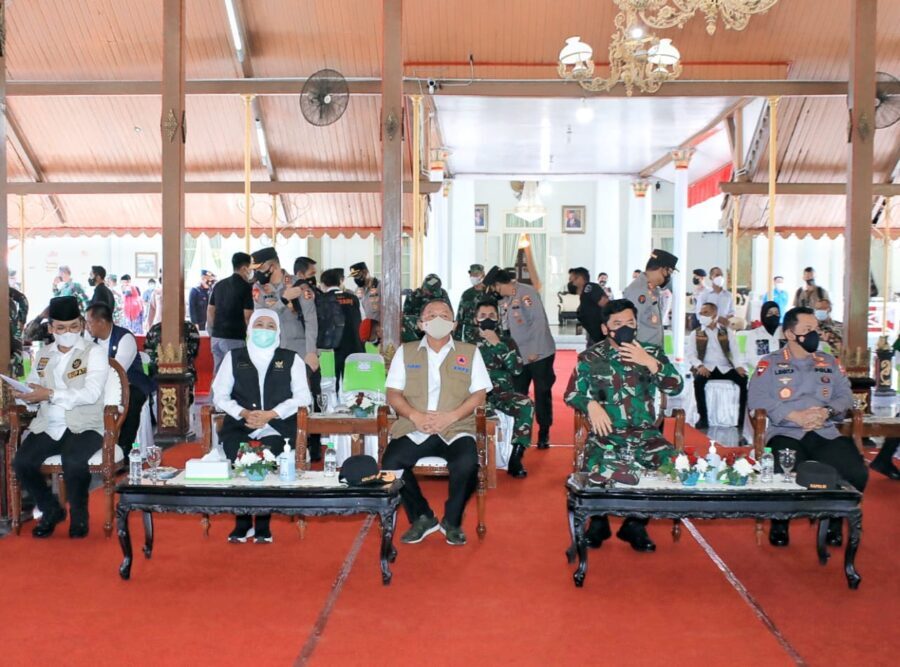Panglima TNI Apresiasi Bupati Bangkalan Dalam Kecepatan Penanganan Kasus Covid-19
