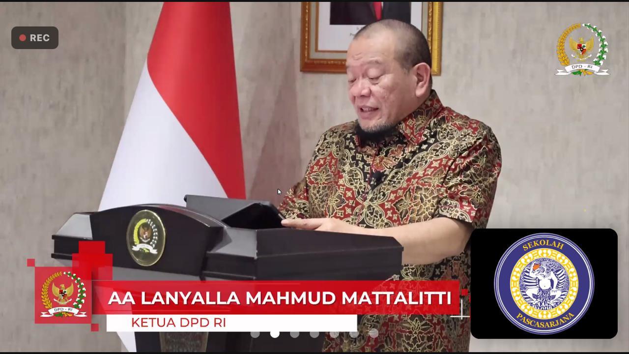 Ketua DPD RI : Penting Koreksi Frasa Kalimat dan Norma