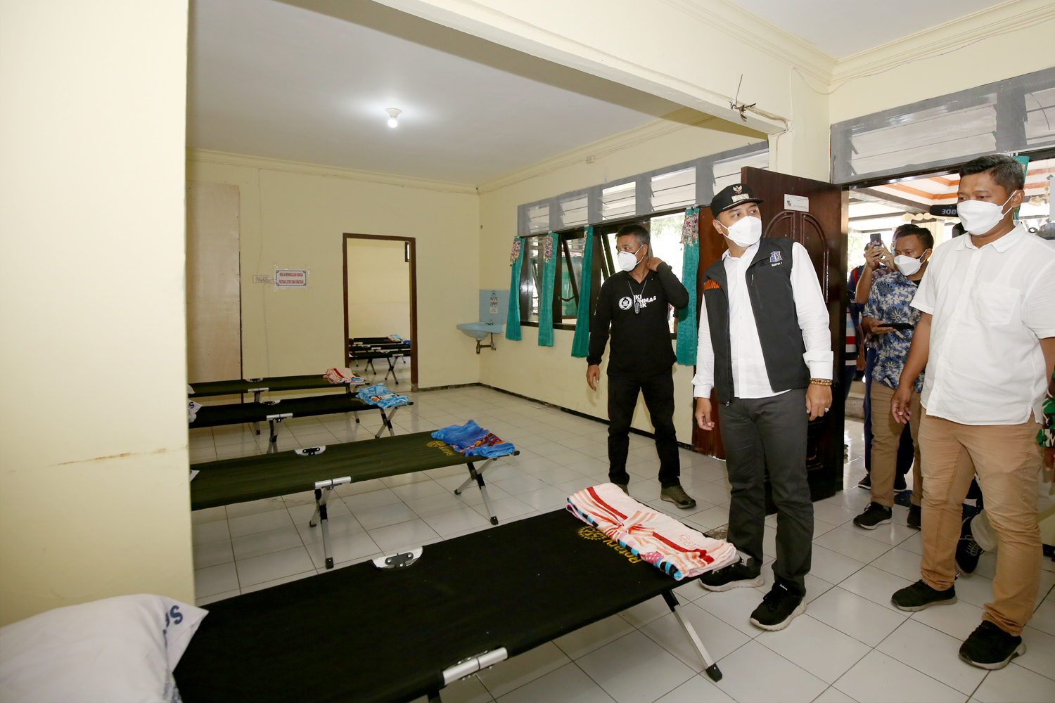 Bekas Gedung Kelurahan Mulyorejo Dijadikan Rumah Sehat
