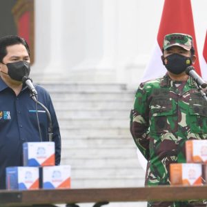 Perintah Presiden, Panglima TNI Koordinasikan Pendistribusian Paket Obat Isoman Gratis