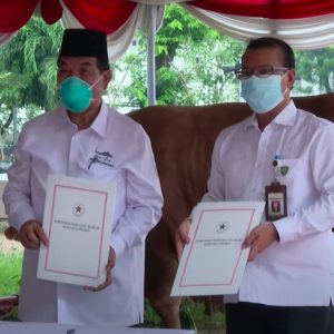 Presiden Berkurban Limosin Cross Berbobot 1.199 Kilogram di Masjid Istiqlal