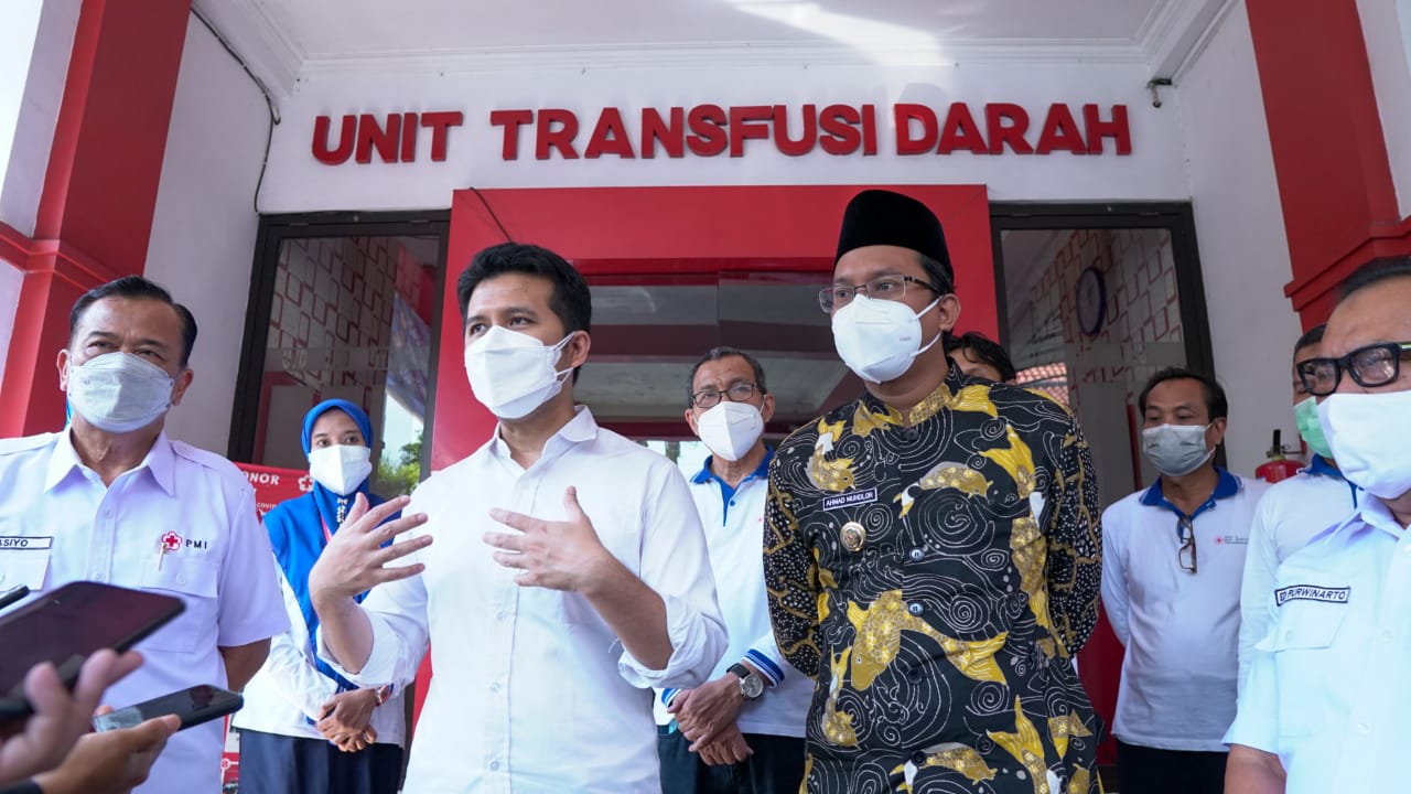 Wagub Jatim Kunjungi PMI Sidoarjo