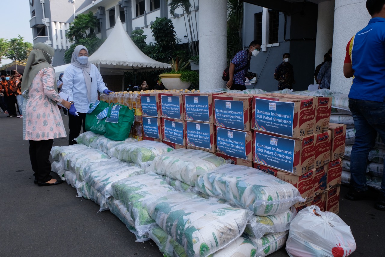 Bantuan Berdatangan untuk Percepatan Pananggulangan Covid di Surabaya
